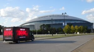 led digital truck ad