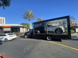 California Glass Wall Display Truck