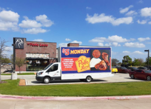 El Pollo Loco Mobile Billboard Truck