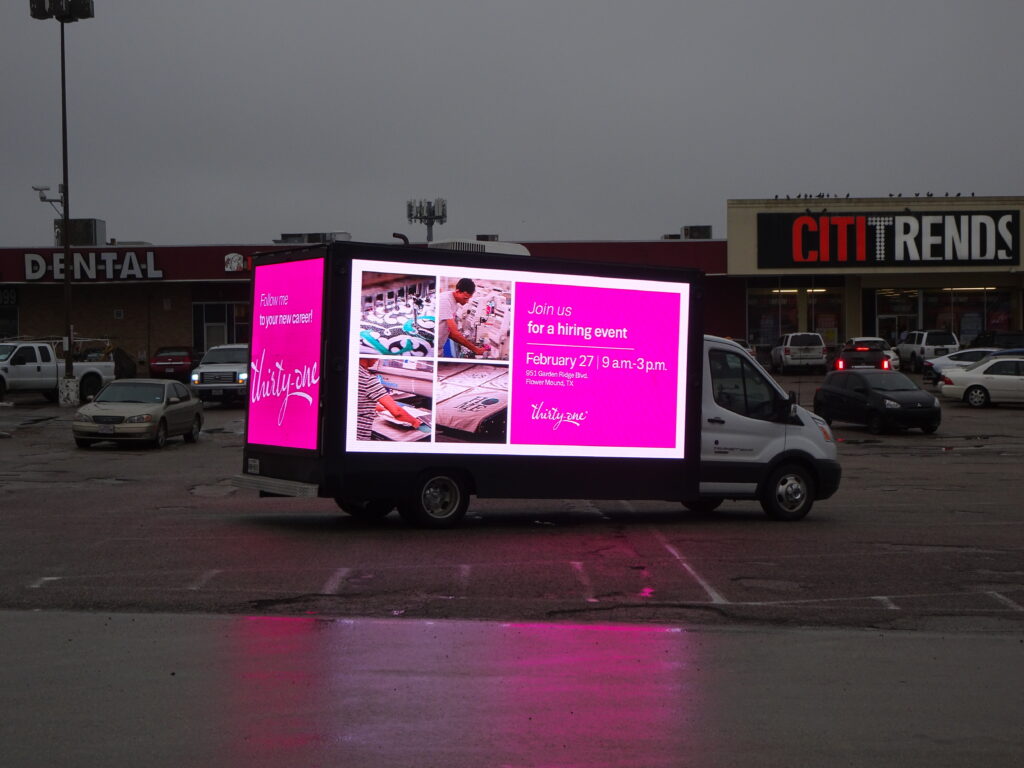 digital mobile billboards