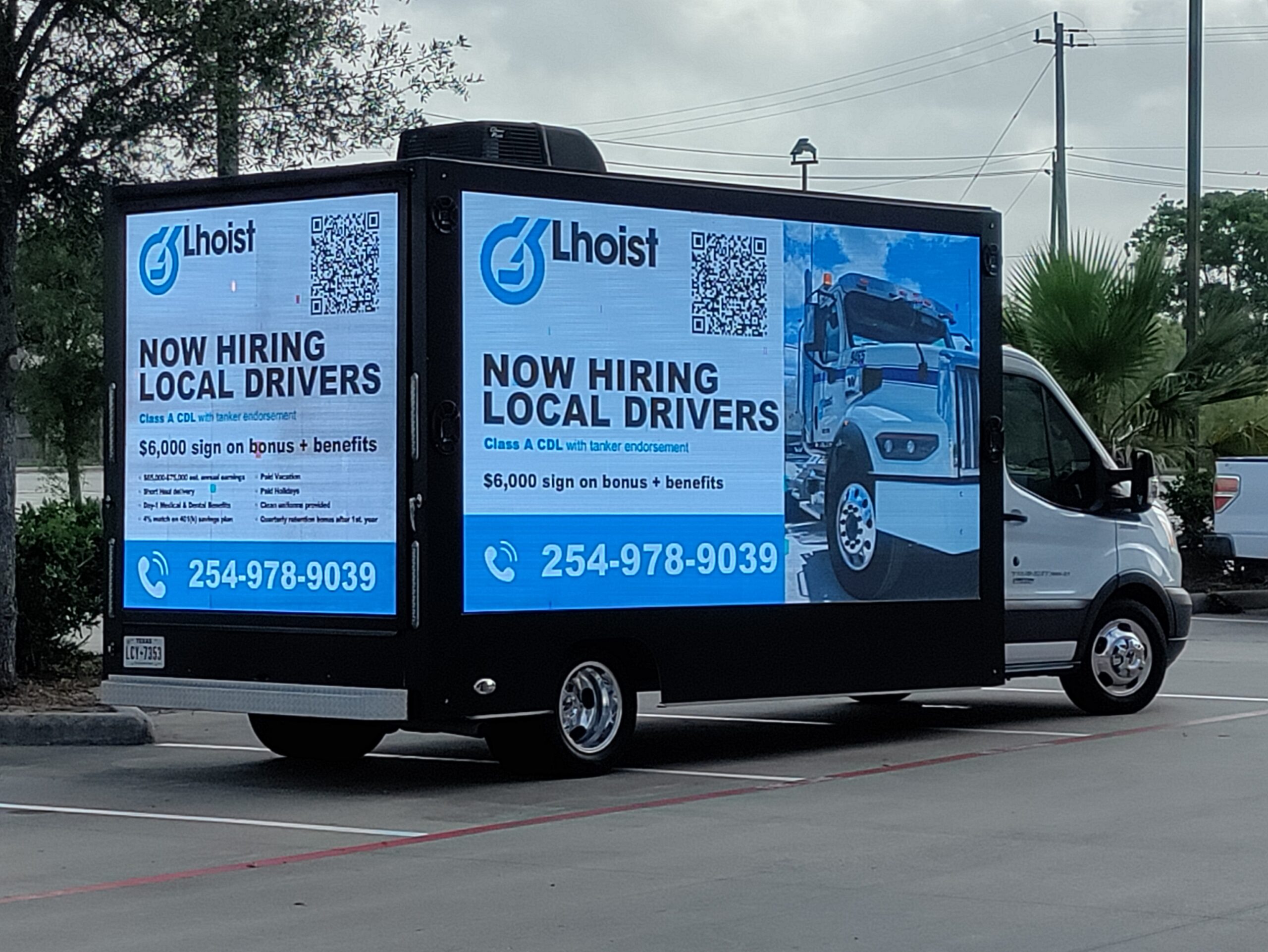 Billboard Truck Recruiting Advertising